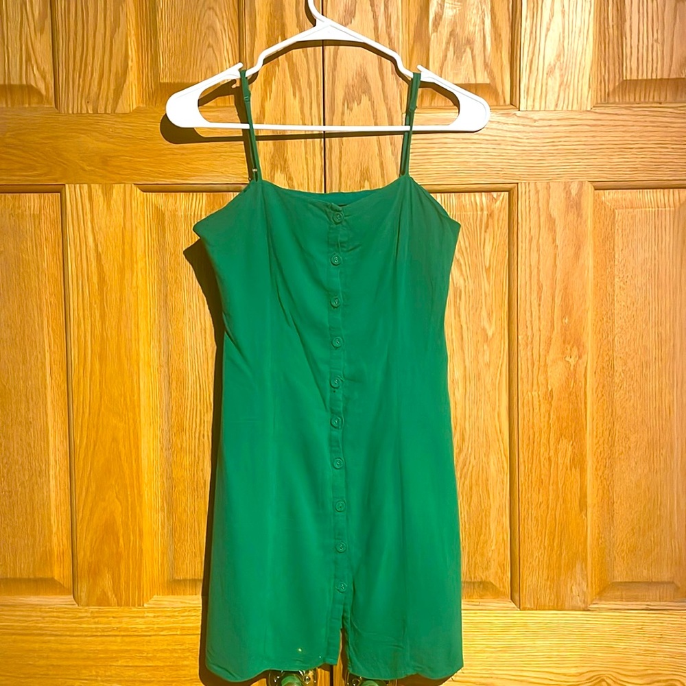 Green Mini Dress
